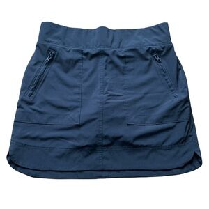 Athleta skirt women’s athletic skirt with shorts size 4 black lined